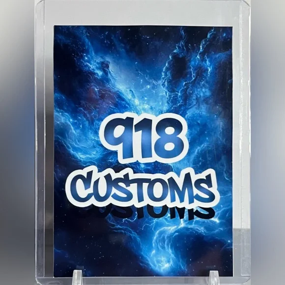 Captain America USA Rare Custom Cracked Ice Holographic Card 918 Customs Art - Picture 2 of 2